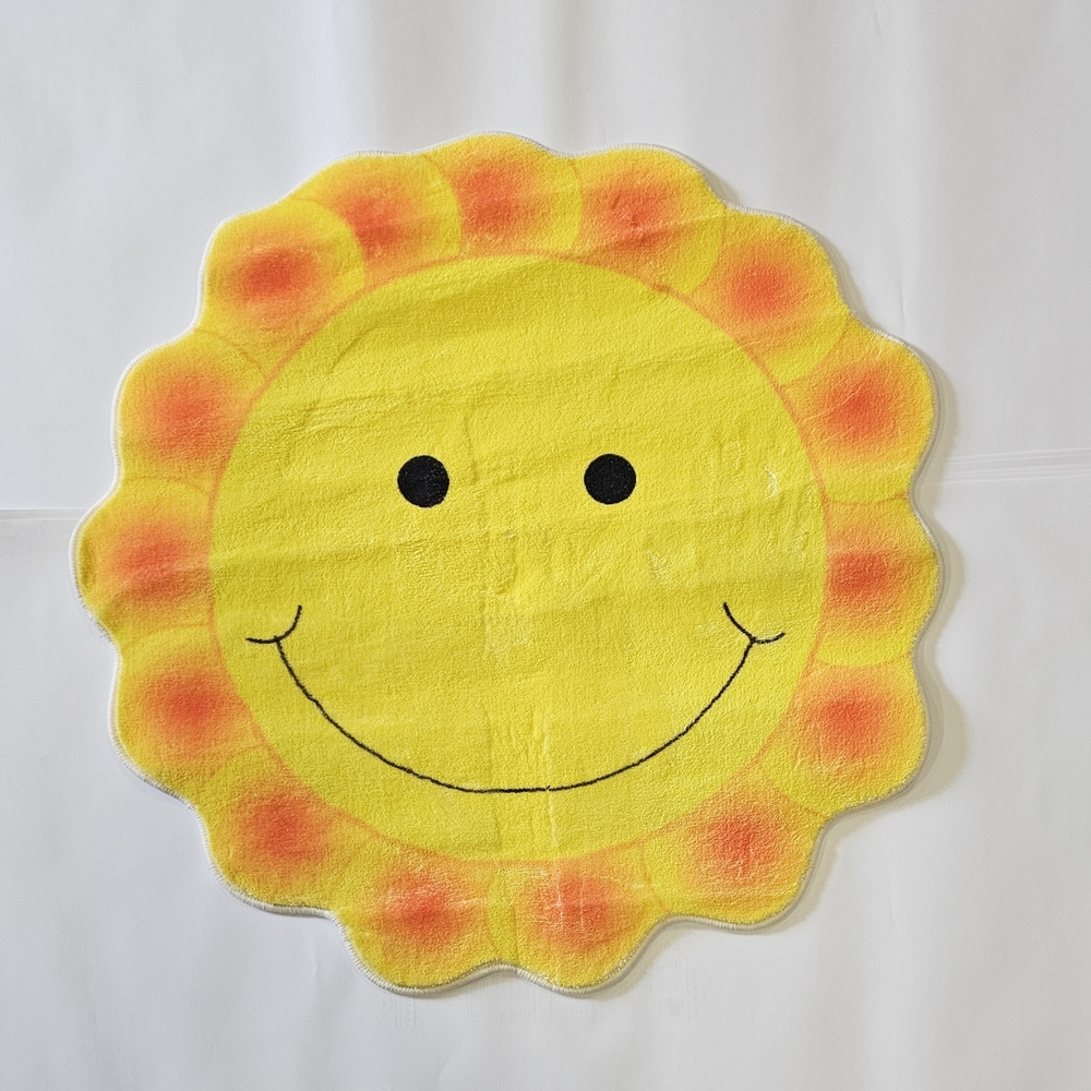 Smiley Sunburst Rug